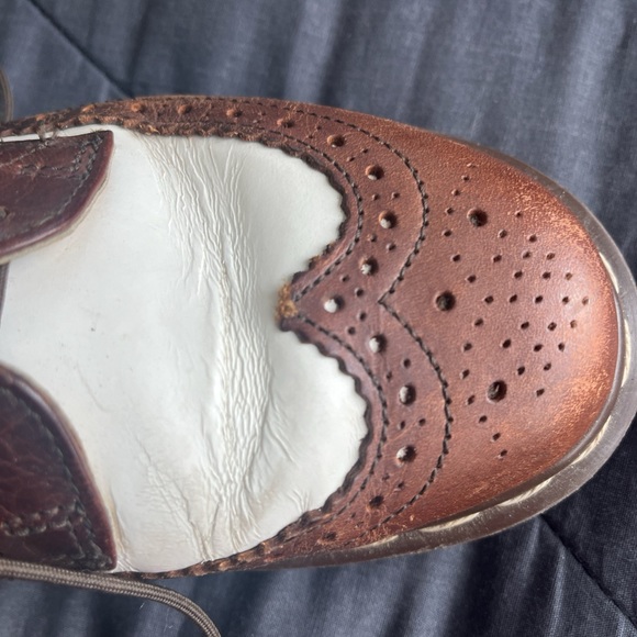 dr martens brown brogues, uk 4, us womens 6, - Picture 7 of 7